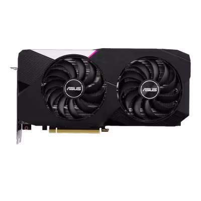 کارت گرافیک دو فن ایسوس مدل ASUS GEFORCE RTX-3060TI DUAL OC  با حافظه 8 گیگابایت
