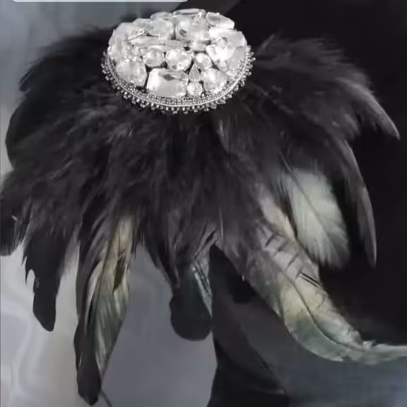 سردوشی و پنل  مجلسی جواهردوزی کاملا کار دست با بهترین متریال09