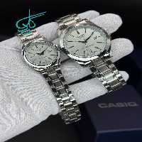 خرید ست ساعت مردانه و زنانه کاسیو کیفیت عالی دارای رنگبندی کد 2116846 - ردگل