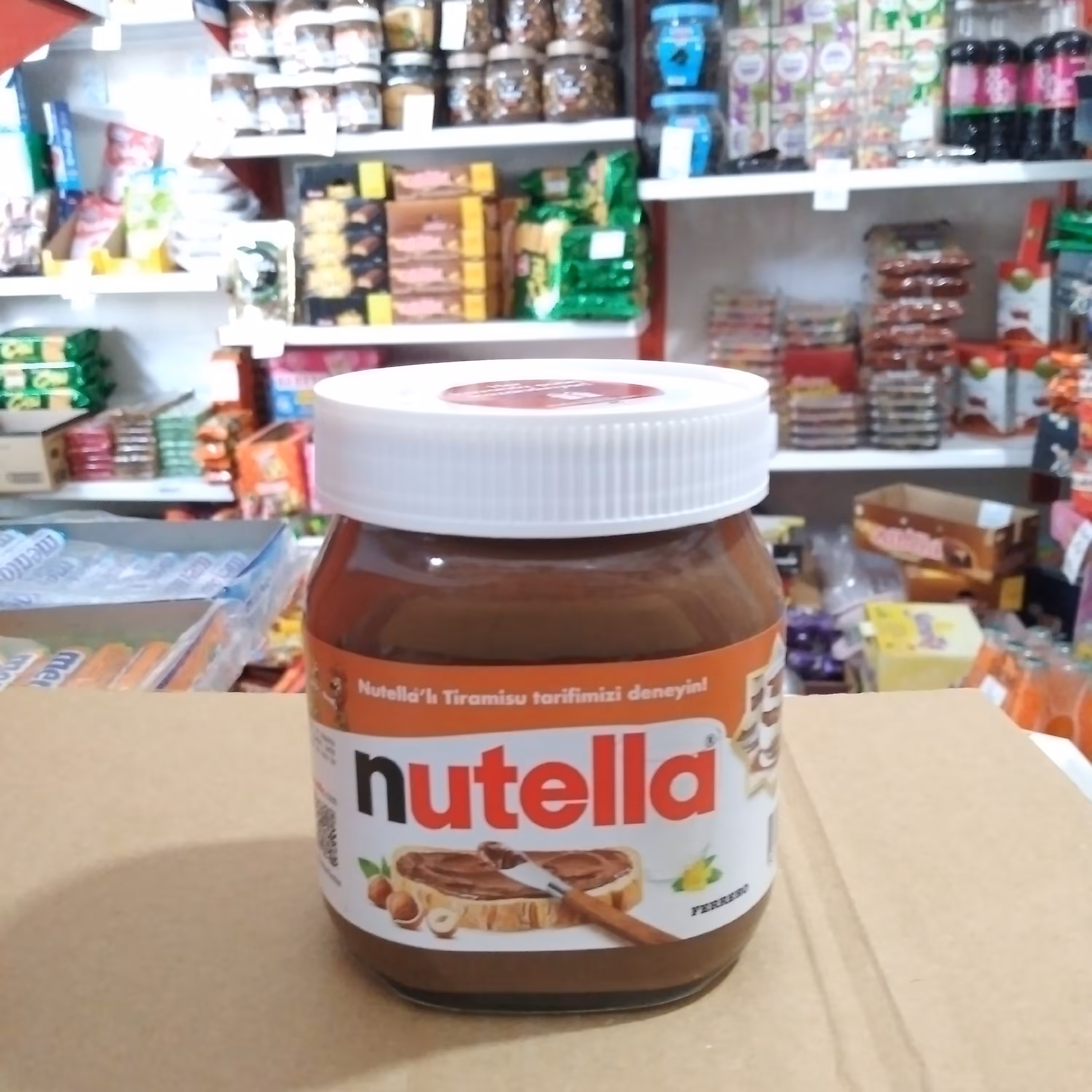 شکلات صبحانه فندقی نوتلا اصل ترکیه Nutella شیشه 400 گرمی