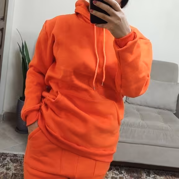  هودی و شلوار ،کلاه دار جنس فوتر