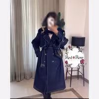 ست مانتو شلوار ماه گل زنانه دخترانه جین مناسب سایز 38تا50