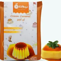 دسر کرم کارامل 450 گرمی( پک 6 عدد75 گرمی) لیمونده بدون نیاز به شیر و خامه 