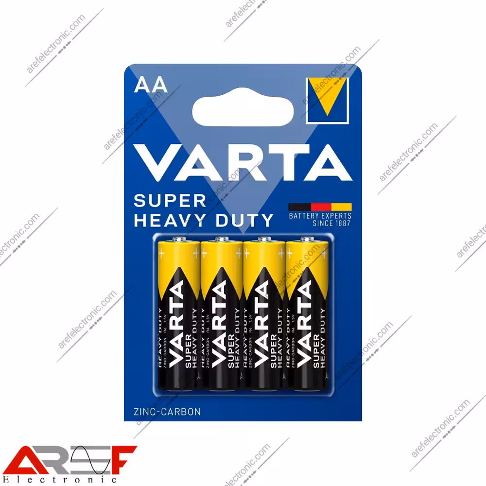 باتری قلمی وارتا معمولی Super Heavy Duty - فروشگاه عارف الکترونیک