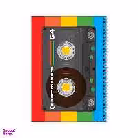 دفتر مشق 100 برگ بامبیلیپ طرح نوار کاست کد 9650473