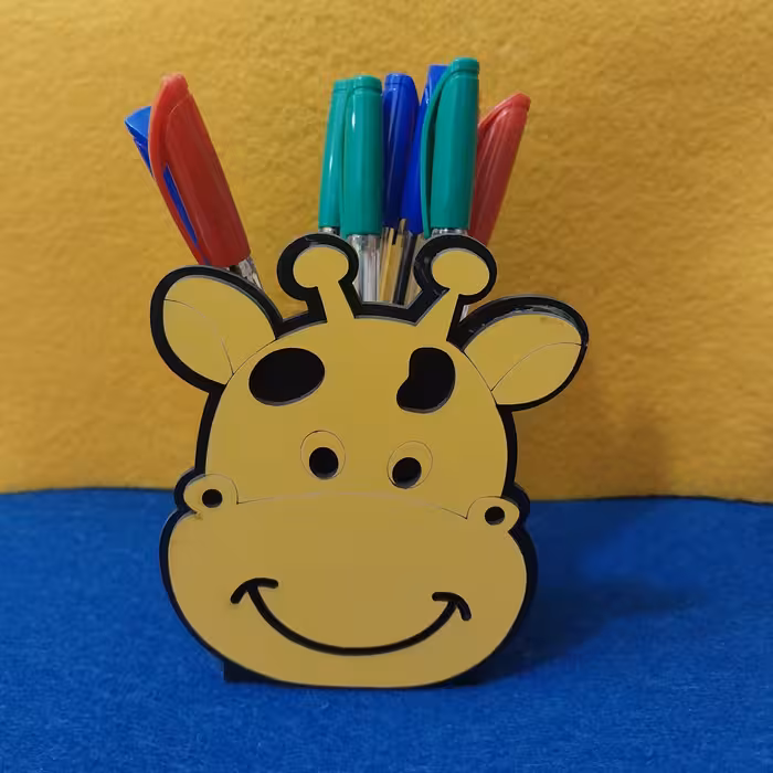 جامدادی رو میزی طرح زرافه  