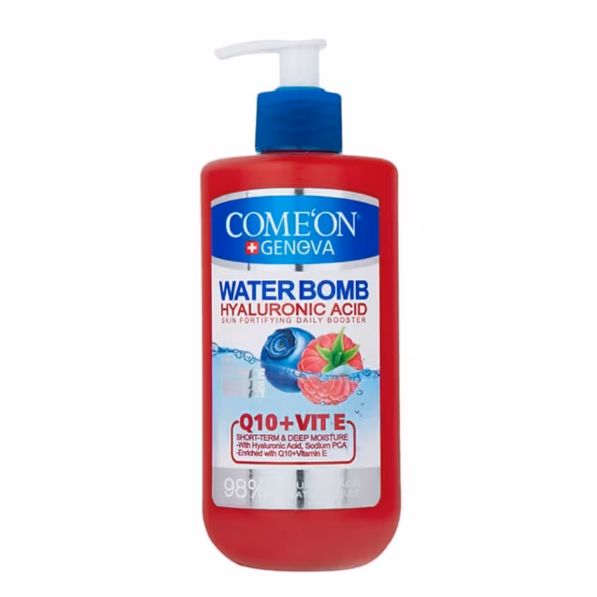 کرم آبرسان کامان سری واتربمب ویتامین Q10E حجم 500 میلی لیتر

