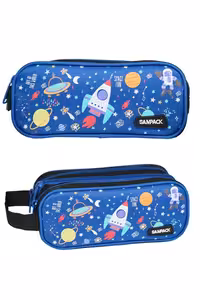 جامدادی سه زیپ طرح فضانورد کد PA1025-45