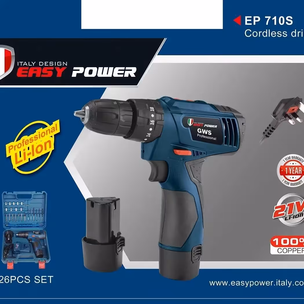 دریل شارژی ایزی پاور مدل Ep 710s