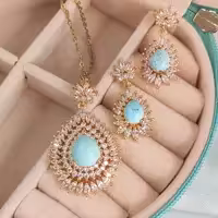 نیم ست نگین فیروزه نیشابوری اصلی،نیم ست فیروزه نیشابوری،نیم ست نگین فیروزه نیشابوری،ست فیروزه نیشابوری،نیم ست سنگ فیروزه