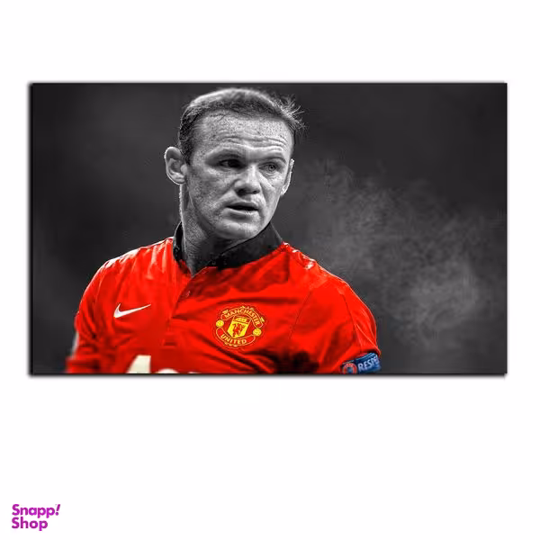 تابلو شاسی بکلیت طرح بازیکن فوتبال وین رونی تیم منچستر یونایتد مدل SH-S7094