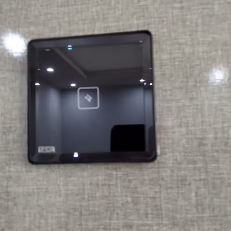 کلید تک پل لمسی(مشکی)