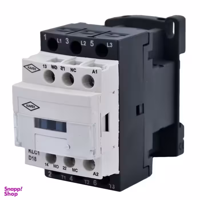کنتاکتور سه فاز 32 آمپر کاوه مدل D32-11