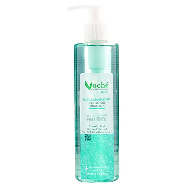 ژل شستشو صورت وچه مناسب پوست چرب -250ml