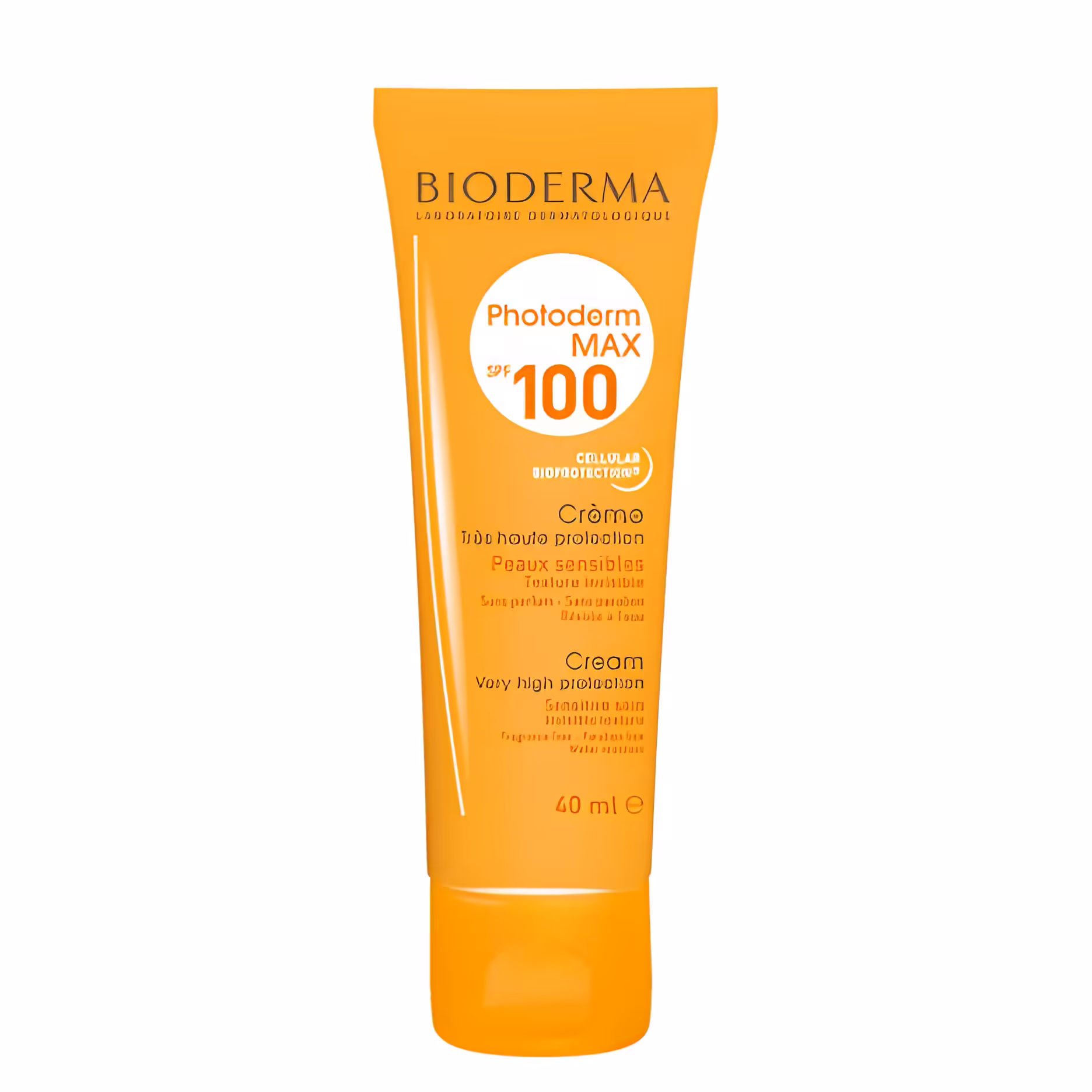کرم ضد آفتاب بدون رنگ بایودرما BIODERMA مدل PHOTODERM MAX SPF 100 حجم 40 میل