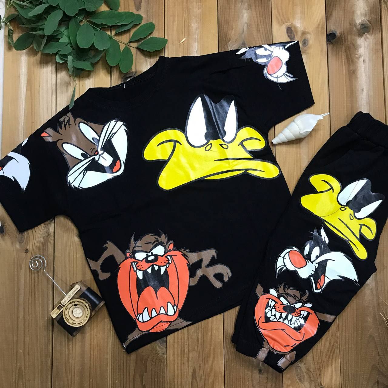تیشرت شلوارک لش استایل duck