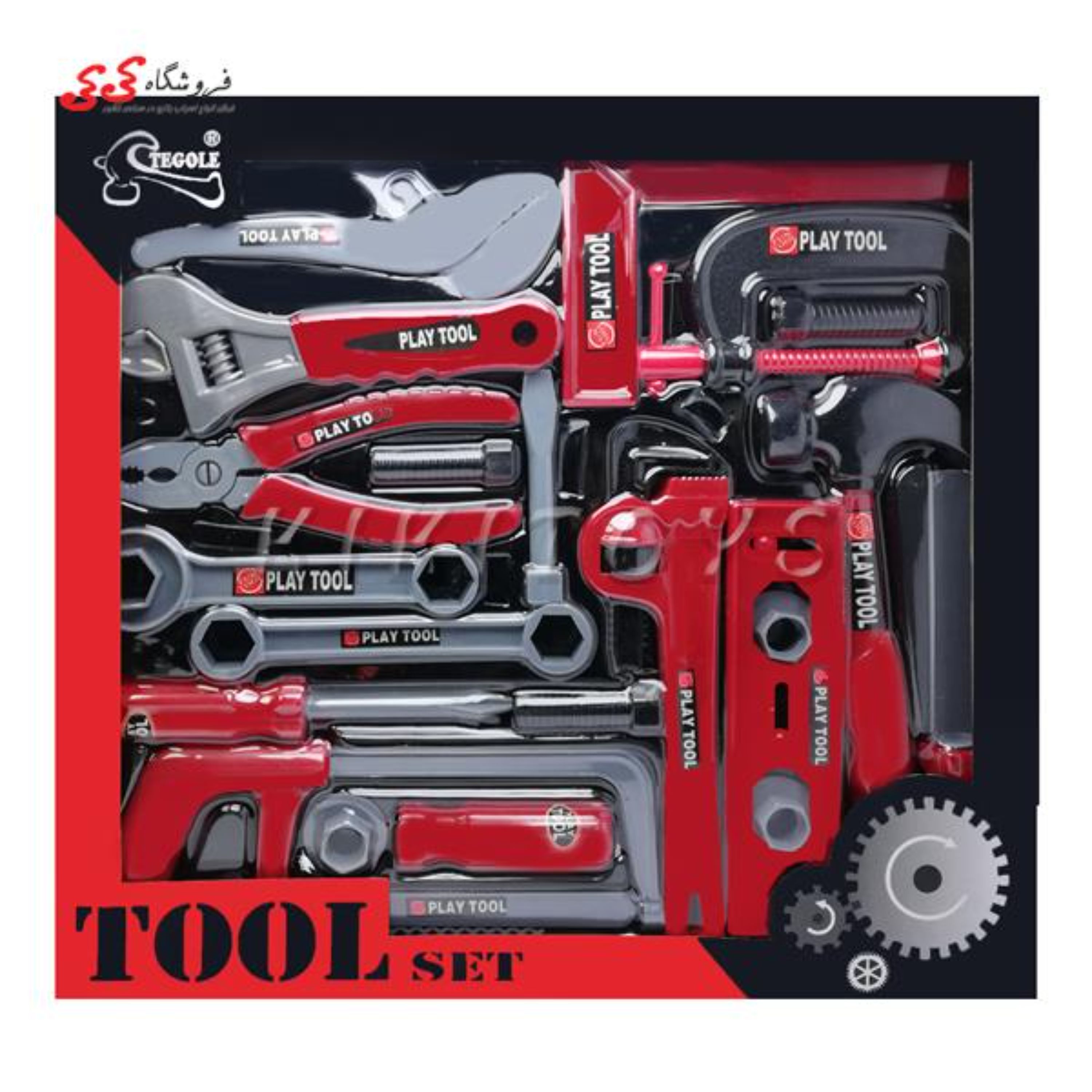 اسباب بازی ست جعبه ابزار کارگاهی Tool kit SET 218