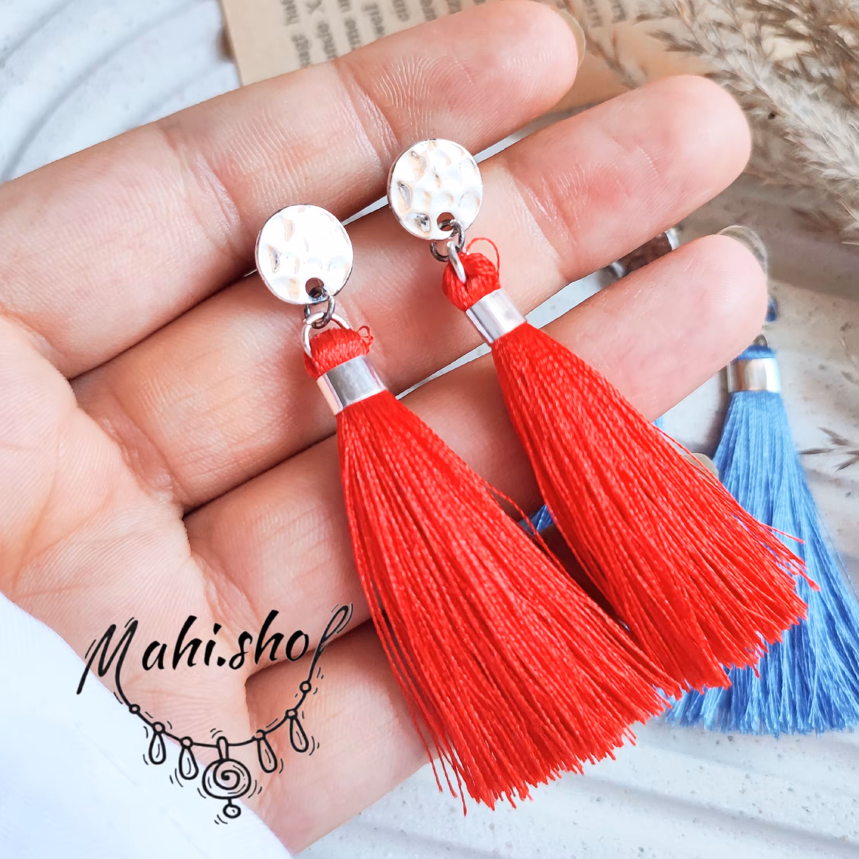 گوشواره منگوله ای 