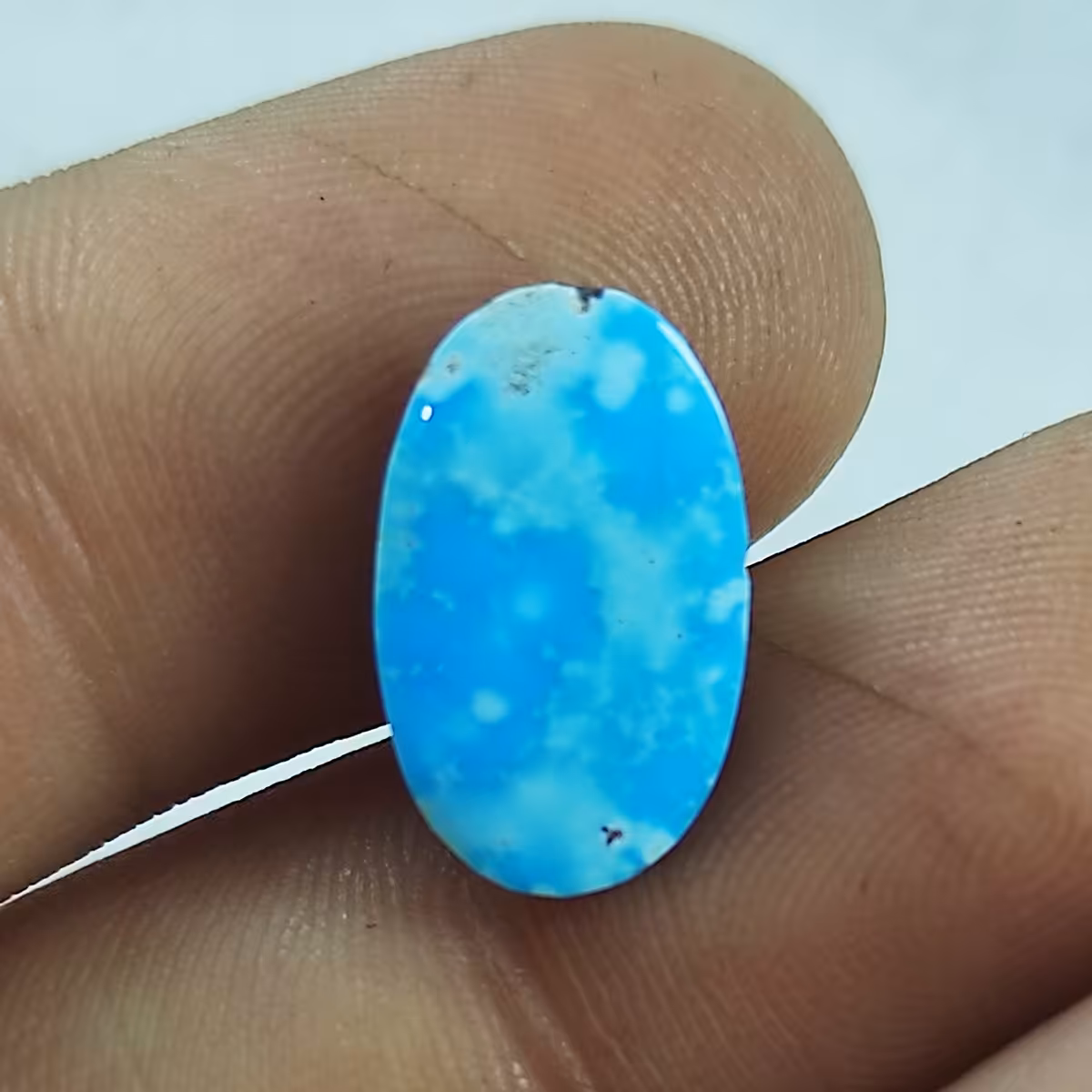 سنگ فیروزه نیشابور طبیعی مدل گرد کد 11515072