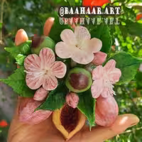 مگنت بوته هلو مناسب روی بخچال