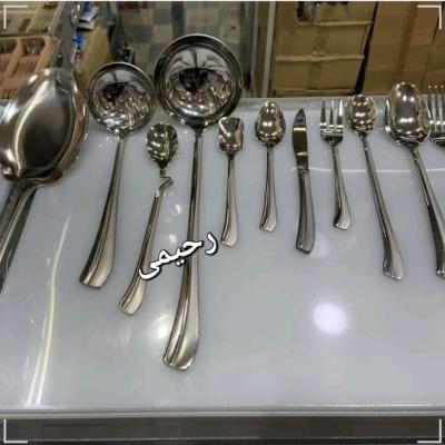 سرویس قاشق و چنگال 24نفره 144 پارچه یونیک ضمانتی نیوسمپل