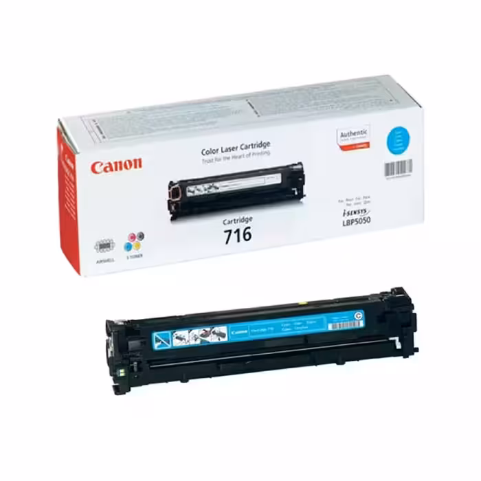 کارتریج تونر لیزری آبی کانن مدل 716