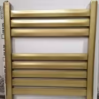 حوله خشک کن آلومینیومی رنگ طلایی آکس 50 سایز 60 ارسال امن سریع بابیمه به سراسر ایران