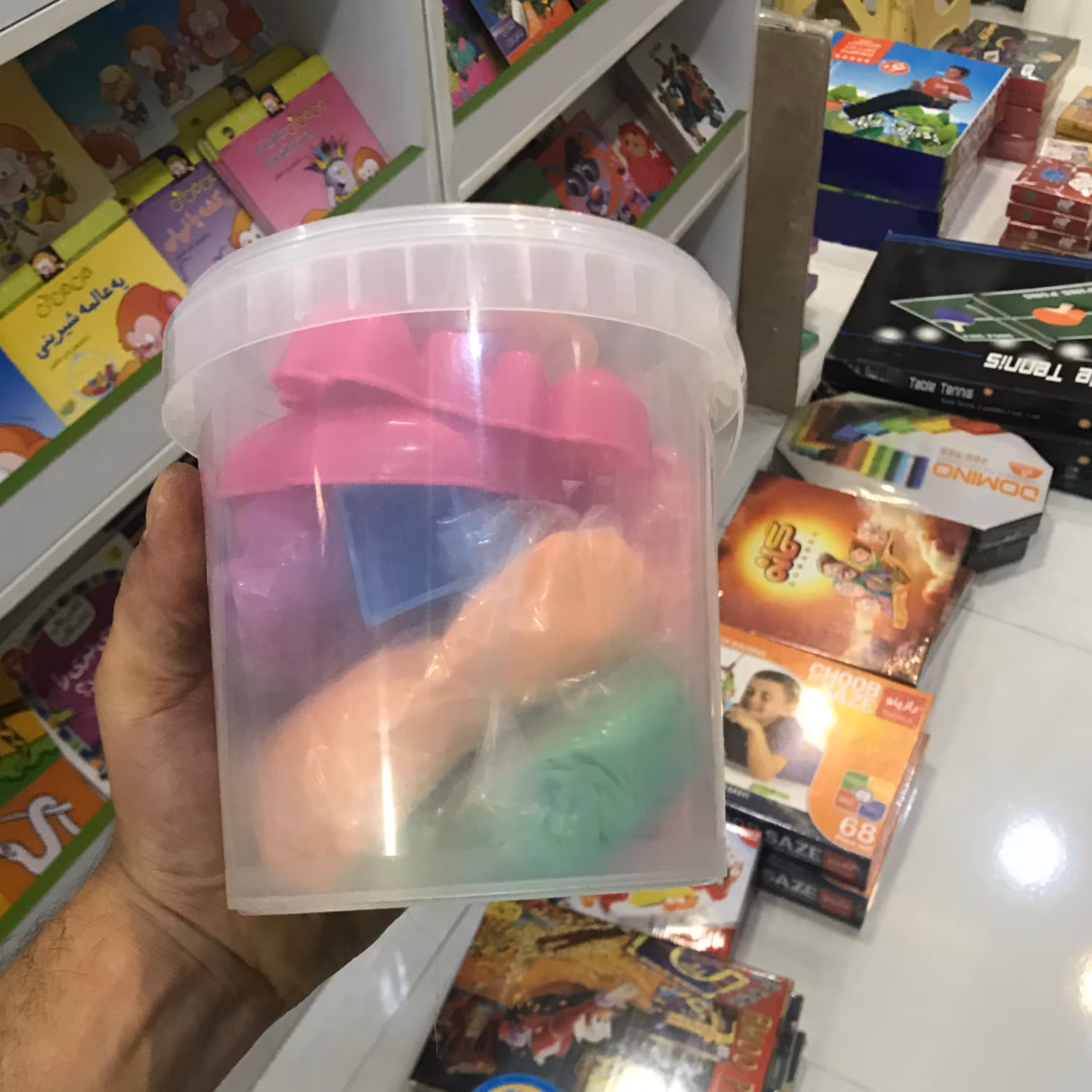 بازی فکری شن جادویی 1000 گرمی