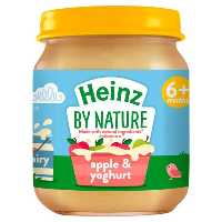 پوره میوه فرنی هاینز سیب و ماست 120 گرم بالای 6 ماهگی Heinz
