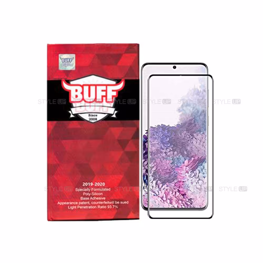 محافظ صفحه گلس گوشی سامسونگ Galaxy S20 Plus مدل Buff 5D