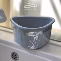 سبد تفاله گیر مدل ماربل رزمن