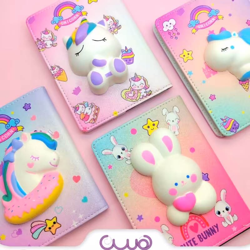 دفترچه اسکویشی یونیکورن

