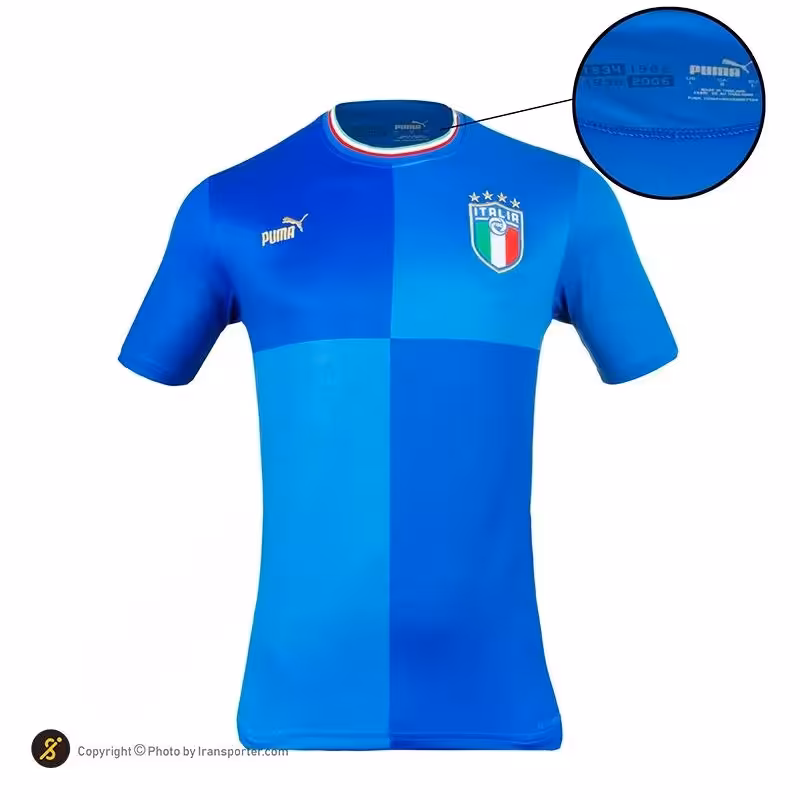 ست پیراهن شورت فوتبال اول تیم ملی ایتالیا پوما 23-2022 AKS | آبی