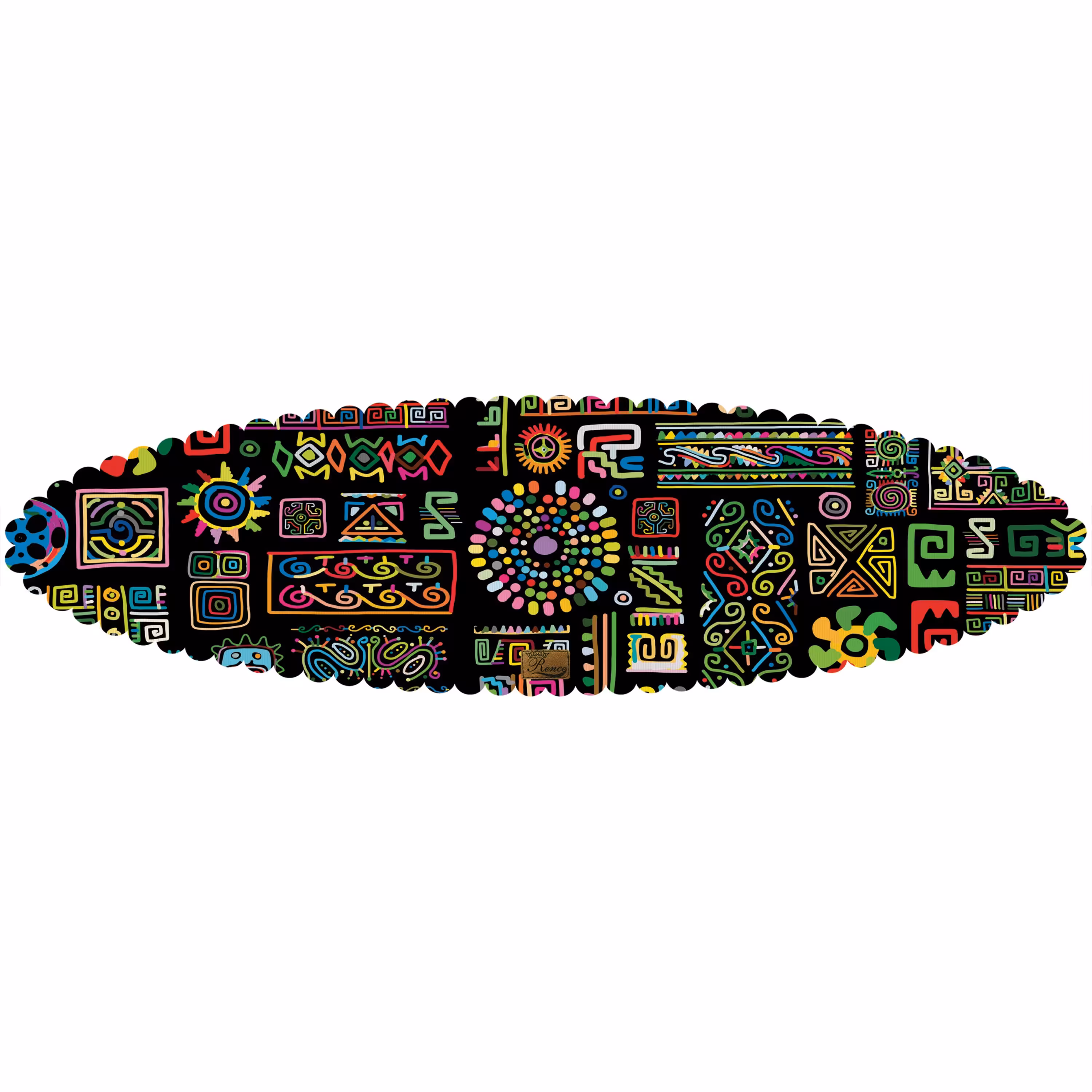 رانر رومیزی مخمل رنس مدل R4-42553 سایز 130x40 سانتی متر