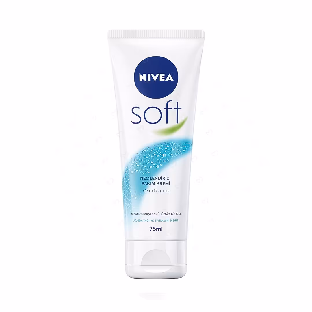 کرم مرطوب کننده نیوا تیوپی مدل Nivea Soft (ضمانت اصالت) حجم 75 میلی لیتر