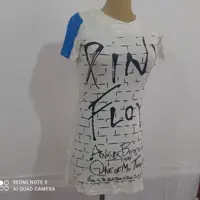 تاپ تیشرت زنانه دخترانه مدل اختر با آستین 17سانتی بلندی 79و پهنای روی سینه 37و پایین کار 520تک سایز و تک رنگ 