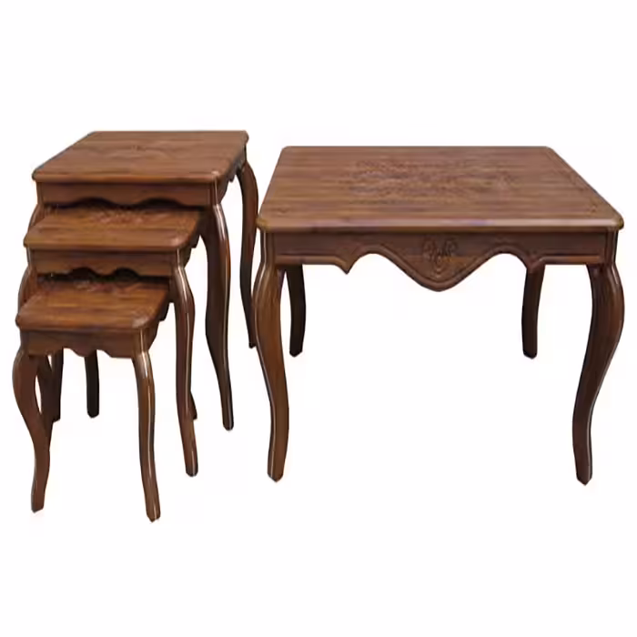 میز جلو مبلی مدل ونیز مجموعه 4 عددی(ارسال پس کرایه)