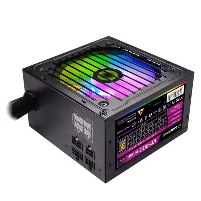 پاور GameMax VP-800-RGB-M