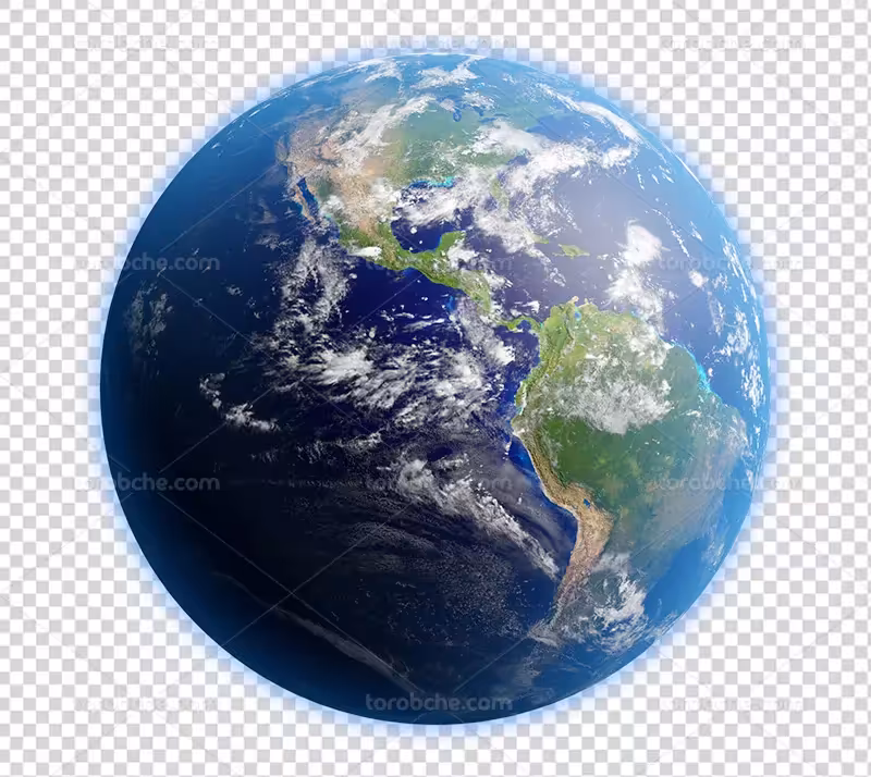 عکس کره زمین PNG | گرافیک با طعم تربچه