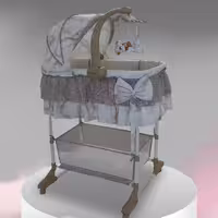 گهواره کنار مادر ملورین مرمر نسکافه ای