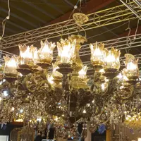 لوستر 10 شاخه مدل ارامیس بزرگ خرید از تولیدی