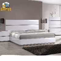 تخت خواب دونفره کد BDP28 - فروشگاه سه گامه