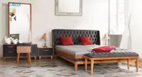 سرویس خواب چوبی ویترا طرح لمسه مدل سانا