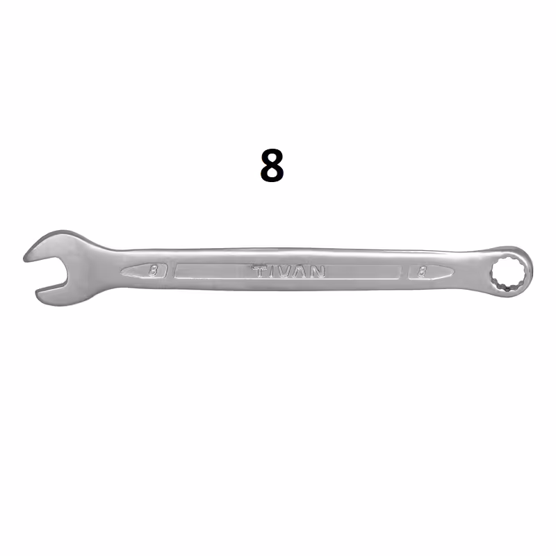 آچار یکسر تخت و یکسر رینگی تیوان سایز 8 میلی متر