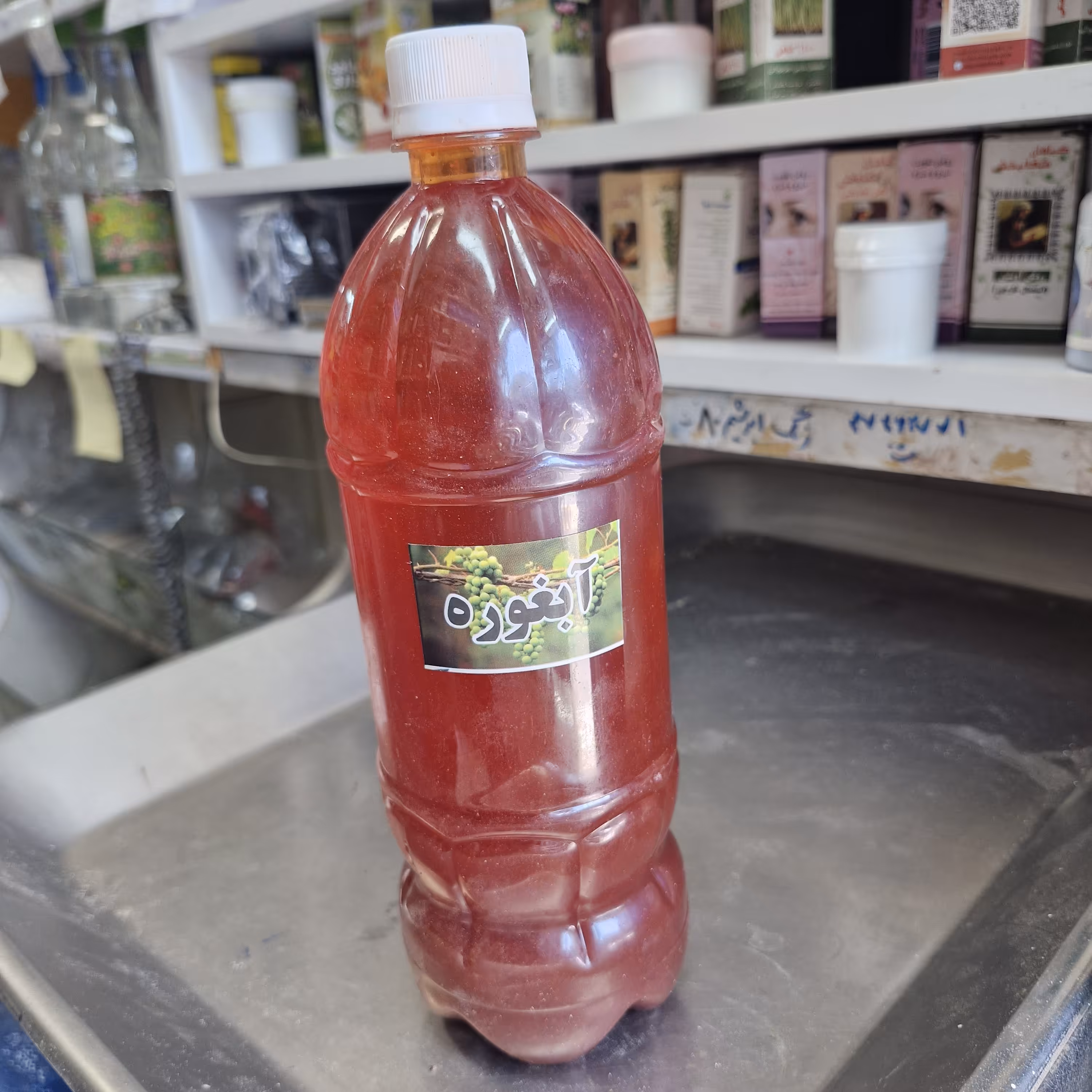 آبغوره عسگری خانگی یک لیتری درجه یک