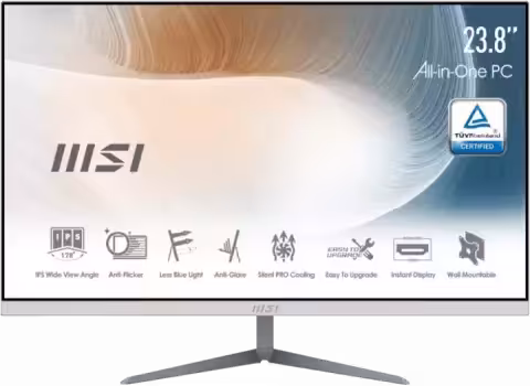 آل این وان (ALL IN ONE) 8 گیگابایت 1 ترابایت 23.8 اینچ MSI مدل Modern AM241 11M