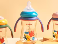 شیشه شیر آنتی کولیک نوزادی بالای 6 ماه حجم 240 میلی لیتر رووکو  ROVCO