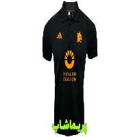خرید پولوشرت رم مشکی  با اسپانسر