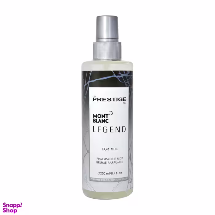 بادی‌ اسپلش مردانه پرستیژ (Prestige) مدل mont blanc حجم 250 میلی‌‌لیتر
