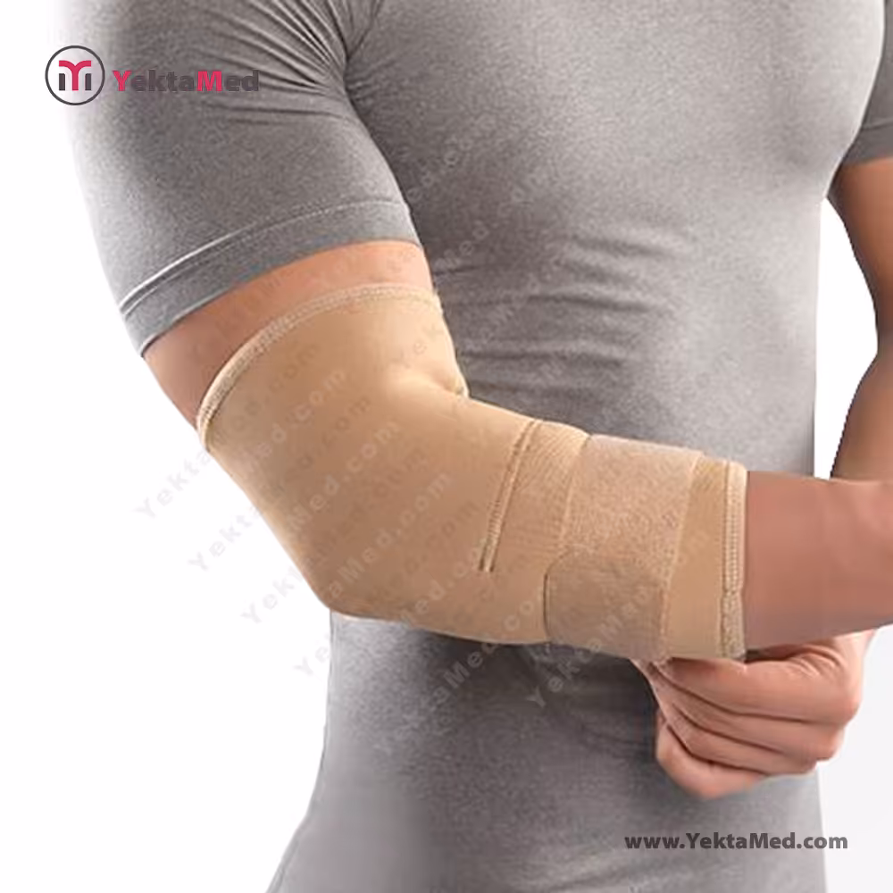 آرنج بند نئوپرنی با استرپ پاک سمن کد 135 - یکتامد YektaMed